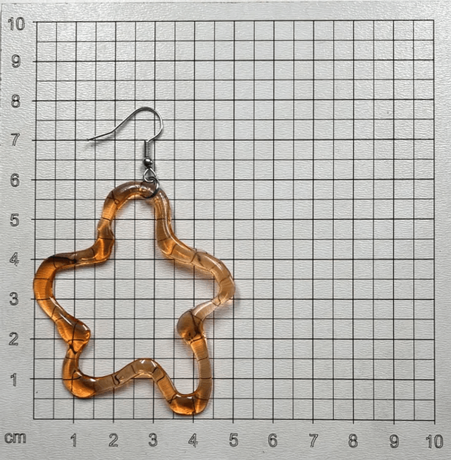 Boucles d'oreilles Abstrait (10310)