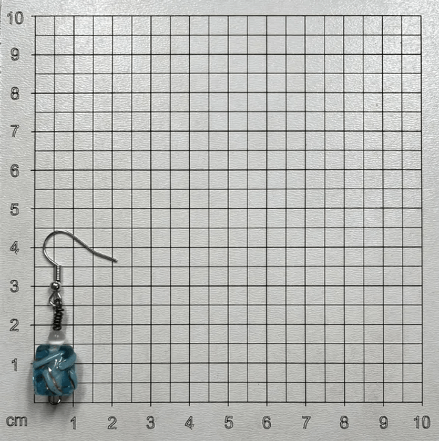 Boucles d'oreilles Eau (10420)