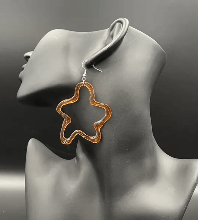 Boucles d'oreilles Abstrait (10310)