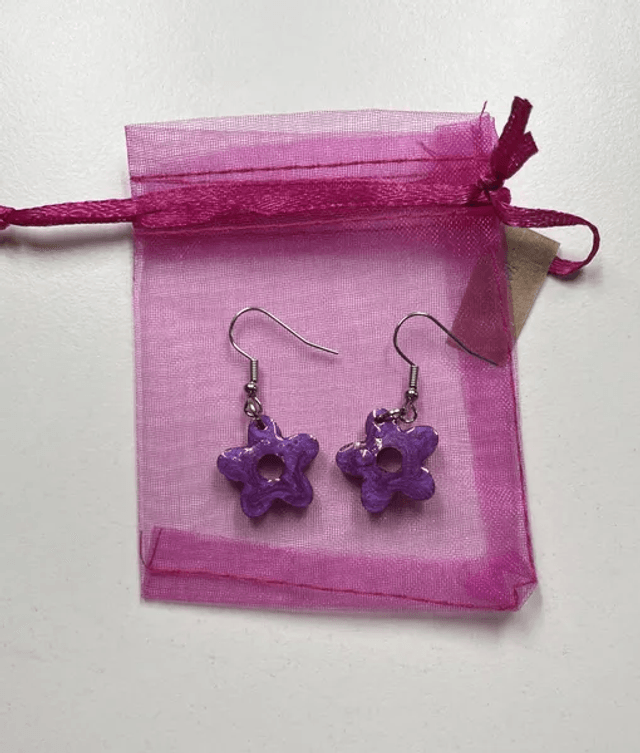 Boucles d'oreilles Fleur (10250)