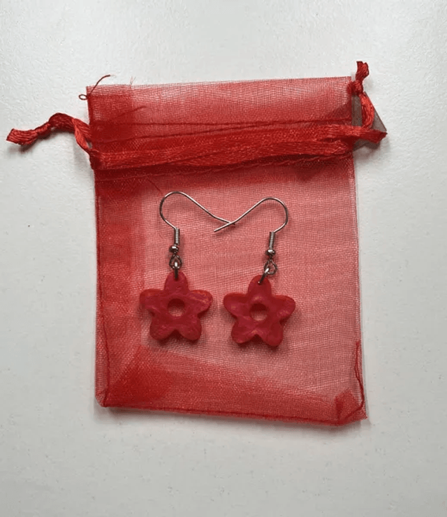 Boucles d'oreilles Fleur (10150)