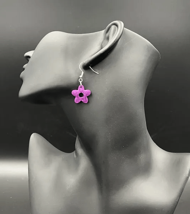 Boucles d'oreilles Fleur (10250)