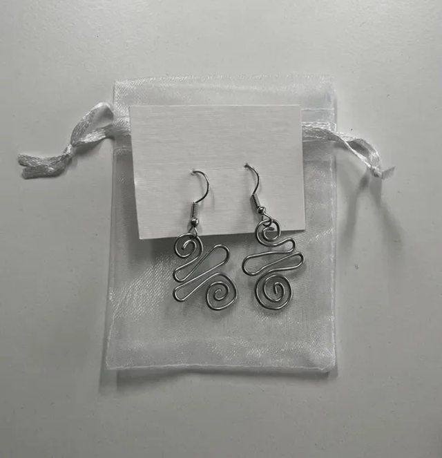 Boucles d'oreilles roulée (10020)