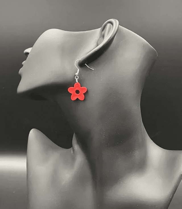 Boucles d&#039;oreilles Fleur (10150)